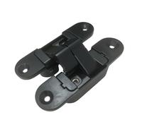 Heavy Duty Zincs Alloy Invisible Muted Door Hinges Adjustable Butt Hinge 180 Degree Swing Concealed Hinge Enduring Adjustable Concealed Hinges