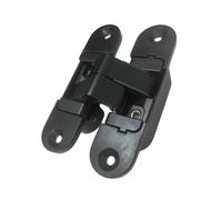 Heavy Duty Zincs Alloy Invisible Muted Door Hinges Adjustable Butt Hinge 180 Degree Swing Concealed Hinge Enduring Space Saving