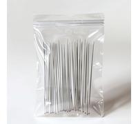 Heavy Duty Zip Bags 3"x4" 6mil Thick 50 Pack - Puncture Resistant Resealable Poly Bags - Great To Store Tools With Sharp Edges, Small Business Packaging Supplies & Home Organisation (3 * 4")