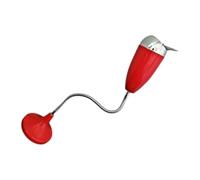 Heavy Dutys Indoor Outdoor Metal Ashtray Wine Bottle Shape Adjustable Angled Bend AntiSpill Weighteds Base Flipping Cover Curved Floor Standing Cigarettes Ashes Tray