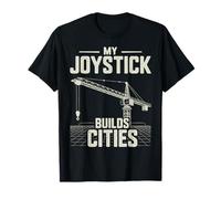 Heavy Equipment Builder Crane Operator T-Shirt