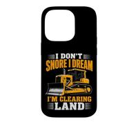 Heavy Equipment Operator Funny Bulldozer Driver Dozer Case for iPhone 14 Pro
