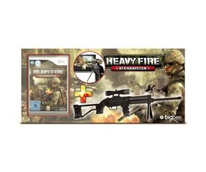 Heavy Fire Afghanistan Wii + Sniper Gun [German Version]