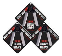 Heavy Grips Hand Grippers - Set of 3 Non-Slip - 100lbs, 150lbs, 200lbs - Effectively Train Your Hand Grip Strength - Targeted Forearm, Wrist and Hand Exercises - Advanced Hand Grip Strengthener