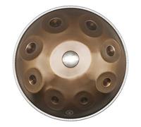 Heavy Handpan Steel Drum, 22.6 Inches 9Notes D Minor Hand Drum Percussion Instrument, Ideal for Soundtrack, Performance, Education, Music Therapy (Color : Original Color_432Hz)