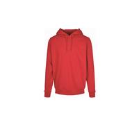 Build Your Brand Heavy Hoodie Red M Men