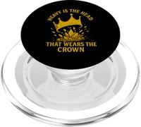 Heavy Is The Head That Wears The Crown PopSockets PopGrip for MagSafe