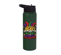 Heavy is The Head that Wears The Jingly Little Hat Thingy Stainless Steel Insulated Water Bottle
