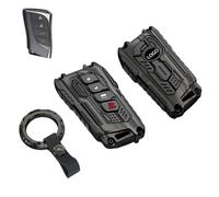 Heavy Key Fob Cover Case Protector for Lexus, Keychain, Accessories for 2018 2019 2020 2021 2022 2023 2024 2025 Lexus ES250 ES350 UX200T NX300h RX450h GX550 TX350 LX600 LS500 LC500h(Model-A)