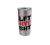Heavy Lifter: Minimal Words, Maximum Weights Stainless Steel Insulated Tumbler