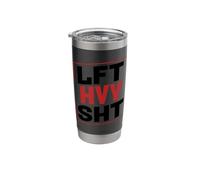 Heavy Lifter: Minimal Words, Maximum Weights Stainless Steel Insulated Tumbler
