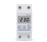 Heavy Load 80A Adjustable Over Under Voltage Relay Automatic Recovery Surge Protector Din Rail Mounted 1Pcs Automatic switch