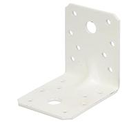 Heavy Load Angle Connector with Corrugation 70 x 70 x 55 mm / 50 STK. White