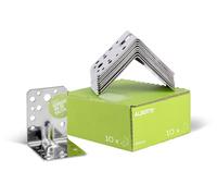 Heavy Load Angle Connector with Corrugation 90 x 90 x 65 mm / 1 STK. Material: Edelstahl