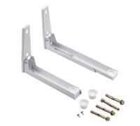 Heavy Load Bearing Microwave Oven Bracket Wall Mount Kitchen Appliance Shelf for Small Homes and Rental Apartments Microwave Storage Rack for Small Spaces