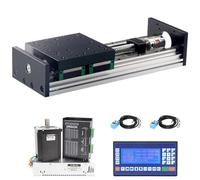 Heavy Load Precision Workbench Heavy Duty Slide Module Double Linear Rail Ball Screw Linear Motion Rail Actuator(Complete Kit,2300mm Stroke)