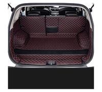 Heavy Loads Car Accessories Interior Details Carpet Protective Pad Trunk Mat For Jeep For Compass 2018 2019 2020 2021 2022 All Weather(Black Red A)