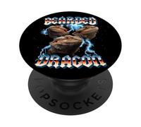 Heavy Metal Band Rock Music Bearded Dragon Lover PopSockets Adhesive PopGrip