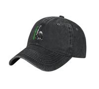 Heavy Metal Band Washed Denim Baseball Cap for Adults - Vintage Adjustable Snapback Hat for Men & Women, Breathable Cotton Unisex Dad Hat, Rock Band Merch Concert Accessory