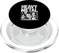 Heavy Metal Cartoon Band Rock Music Performance PopSockets PopGrip for MagSafe