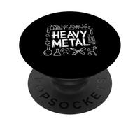 Heavy Metal Chemistry Science Student Humor PopSockets Adhesive PopGrip