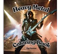 Heavy Metal coloring book for adults: Bands and instruments, skulls and sigils, grayscale coloring book