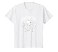 Heavy Metal Headbanger's Ball Skull Rocker Concert Fan T-Shirt, Kids, White, 10 Years