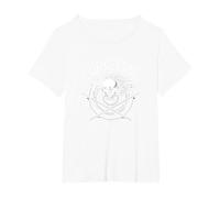Heavy Metal Headbanger's Ball Skull Rocker Concert Fan T-Shirt, Women's Plus, White, 1X