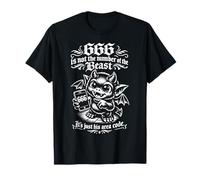 Heavy Metal Parody 666 is only the Area Code of the Animal T-Shirt