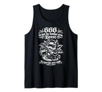 Heavy Metal Parody 666 is only the Area Code of the Animal Tank Top