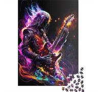 Heavy Metal Puzzle for Adults And Teenagers 1000 Pieces Wooden Puzzles for Teenagers Gifts Brain Teaser Game 1000pcs (75x50cm)