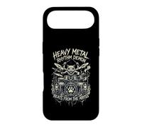 Heavy Metal Rhythm Demon Cat Drummer Beats From The Abyss Case for iPhone Air