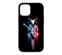 Heavy Metal Rock Music Band American Flag USA Drip Graffiti Case for iPhone 12/12 Pro
