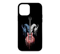 Heavy Metal Rock Music Band American Flag USA Drip Graffiti Case for iPhone 12 mini
