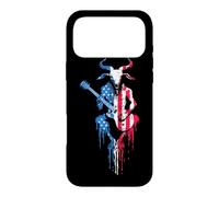 Heavy Metal Rock Music Band American Flag USA Drip Graffiti Case for iPhone 17 Pro Max