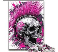 Heavy Metal Skull 2000 Piece Jigsaw Puzzles for Adults, Challenging Game for Is Ideal As A Gift for The Whole Family (70x100cm)
