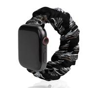 Heavy Metal Wolf Skull Funny Stretch Bands Compatible with IWatch Replacement Smart Watch Strap