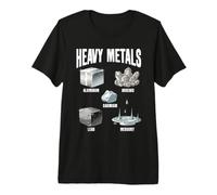 Heavy Metals Aluminum Arsenic Cadmium Lead Mercury Premium T-Shirt
