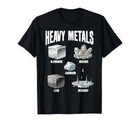 Heavy Metals Aluminum Arsenic Cadmium Lead Mercury T-Shirt