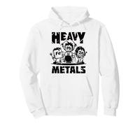 Heavy Metals Chemistry Elements Rock Music Band Pullover Hoodie