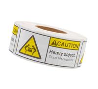Heavy Package Warning Label Sticker Roll for Shipping and Packing