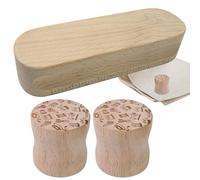 Heavy Pattern Weights, Portable Sewing Weights, 3 Inches Wooden Weight with Soft Finish, Solid Round Weight, Sewing Accessories with Easy Grip, Dressmaking Tools for Fabric and Paper