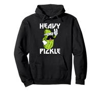 Heavy Pickle Metal Lover Metalhead Rock Festival Pullover Hoodie