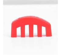 Heavy Rubber Acoustic Violin Mute, Rubber Violin Practice Mute Multicolor For 4/4 Violin(Red)