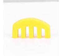 Heavy Rubber Acoustic Violin Mute, Rubber Violin Practice Mute Multicolor For 4/4 Violin(Yellow)