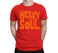 Heavy Soul T-Shirt Paul WellerFather Day T-Shirt Caring Dad Men T-Shirt #V#FD Red L