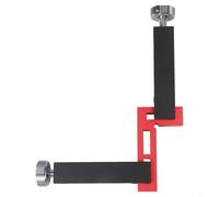 Heavy Strong Aluminum Alloy Adaptable Clamps Set G Table Duty for Carpentry Without Construction Vise Grip Woodworking Damage 3 Pack Black(A)