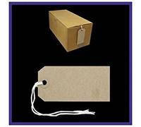 Heavy Strung Tags -1000 x Reinforced Manila Heavy Strung Tags 96 x 48mm