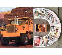 Heavy Trucks Playing Cards (Poker Deck 54 Cards All Different) Vintage Retro Automotive Posters Trucks Commercial Machinery
