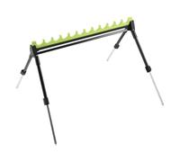 Heavy Type Aluminum Alloy Fishing Rod Stand 12 Holes Height Adjustable Fishing Rod Rack for Fishing Travel